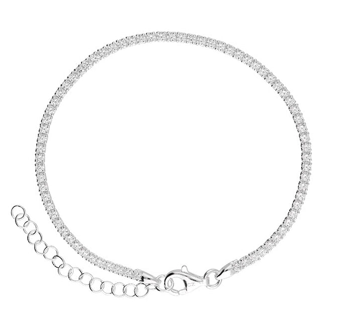 Sterling Silver Tennis Bracelet