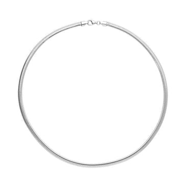 Sterling Silver Diamond Cut Flat Oval Chain 10.59g