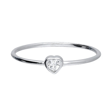 Sterling Silver Heart Ring