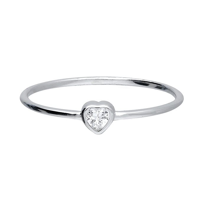 Sterling Silver Heart Ring