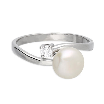 Sterling Silver Toi Et Moi Ring