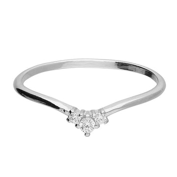 Sterling Silver Wishbone Ring